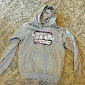 Gray NY Hoodie